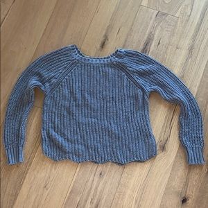 gray aeropostale sweater